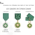 Lynda Lemay Officier des Arts et des Lettres